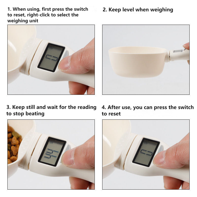 Measuring Scoop Cup Pet Food Scale