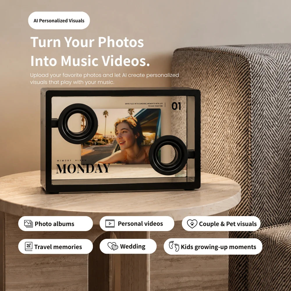 MorningBlues Lyric Speaker SonicGlass A1