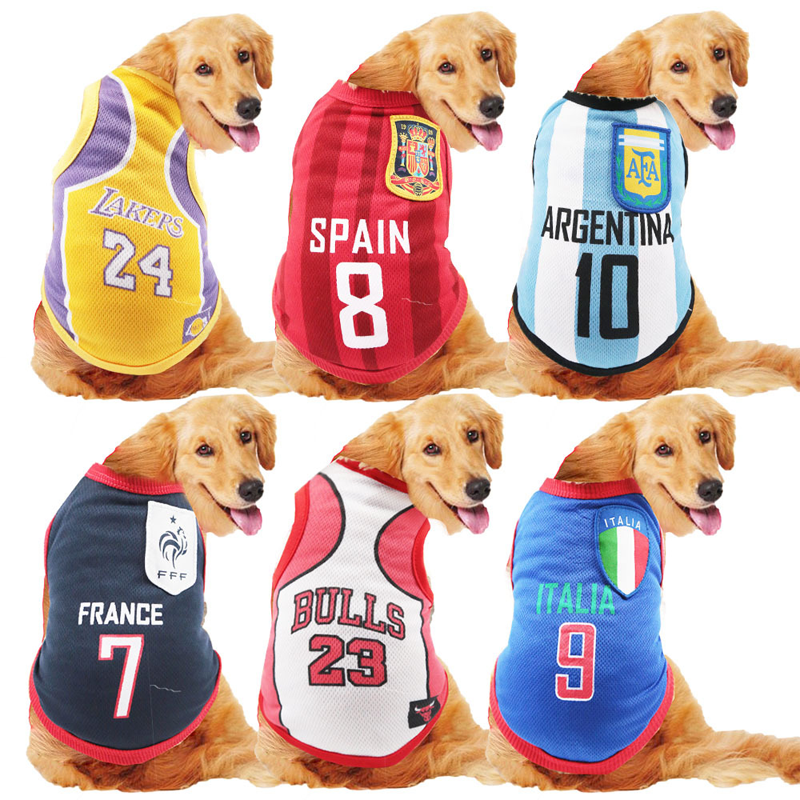 Pet Football Basketball Uniform