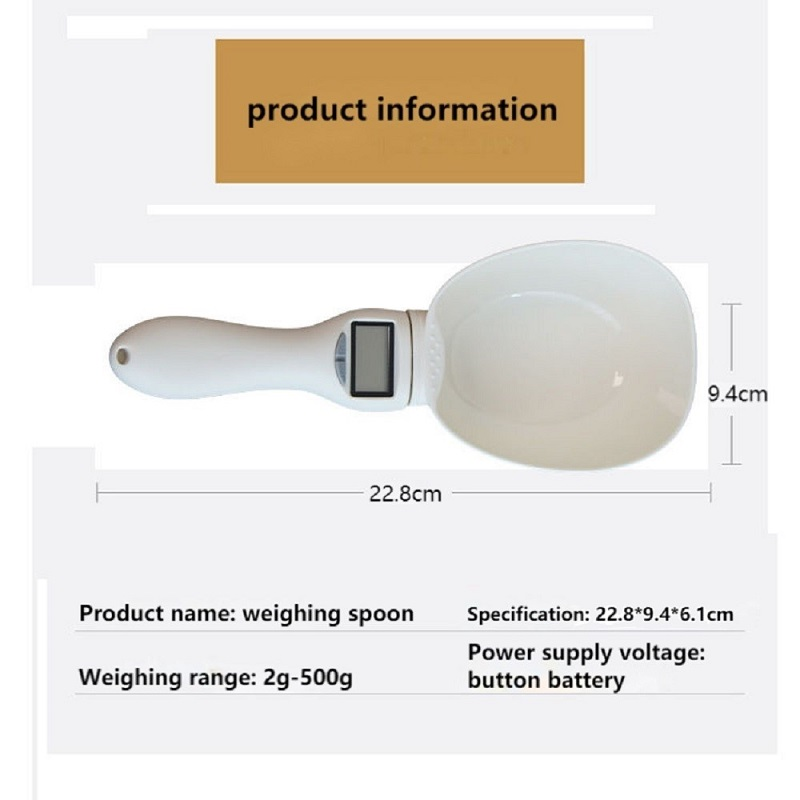 Measuring Scoop Cup Pet Food Scale