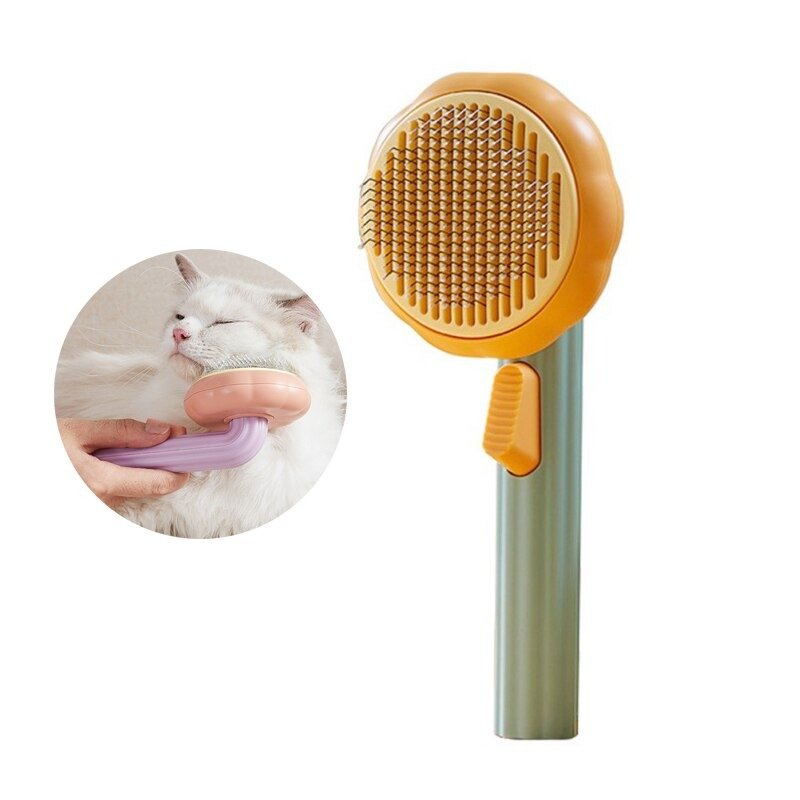 Pumpkin Pet Comb