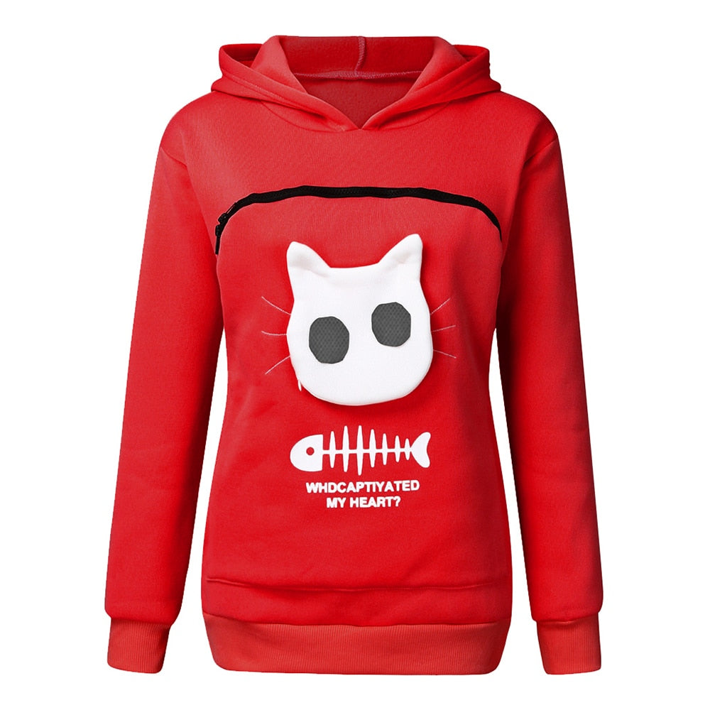 Pet Lovers Hoodie Cuddle Pouch