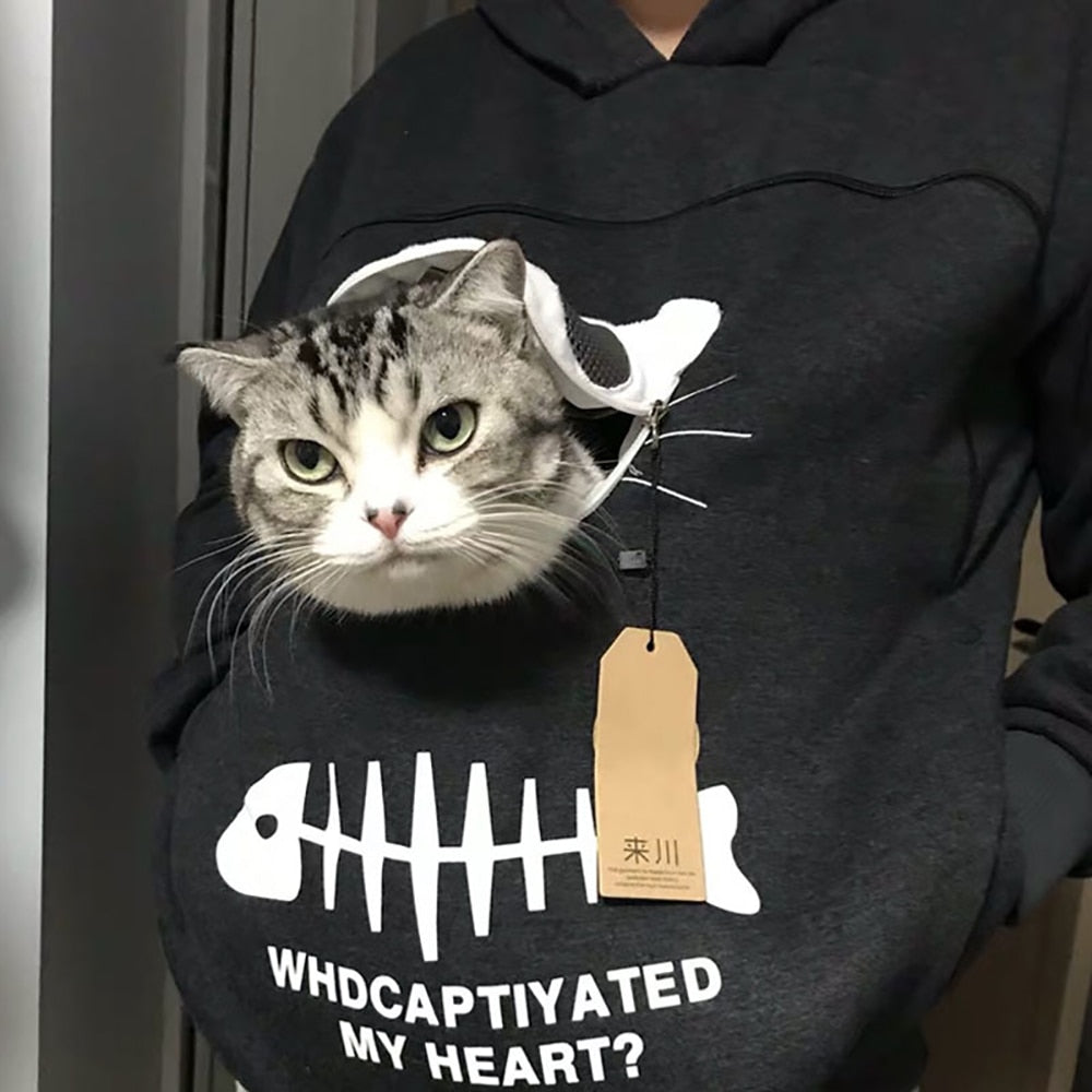 Pet Lovers Hoodie Cuddle Pouch