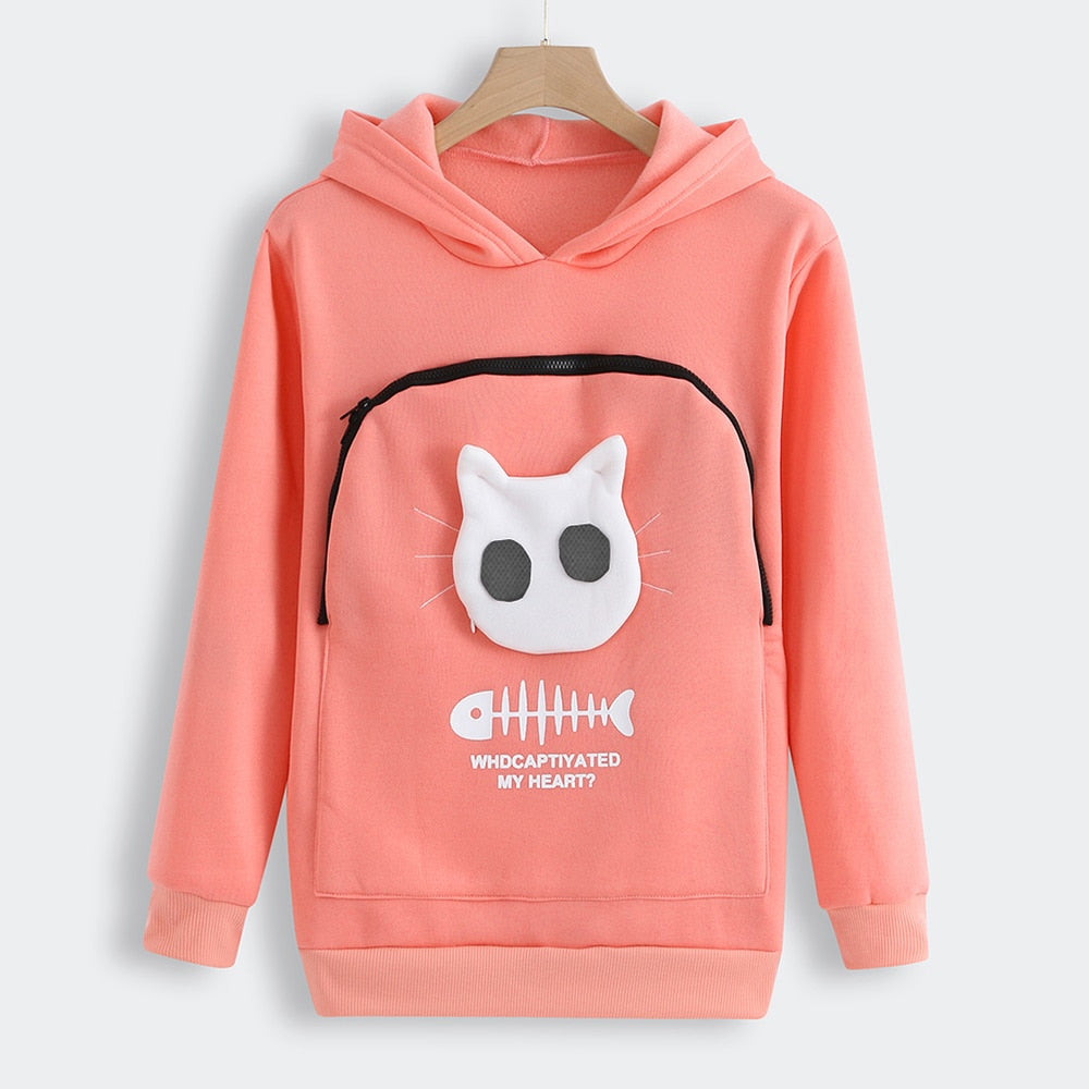 Pet Lovers Hoodie Cuddle Pouch