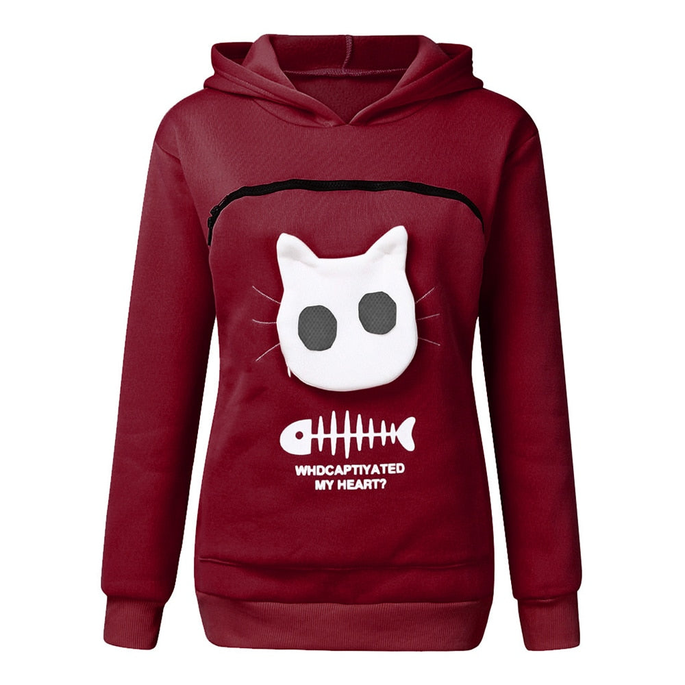 Pet Lovers Hoodie Cuddle Pouch