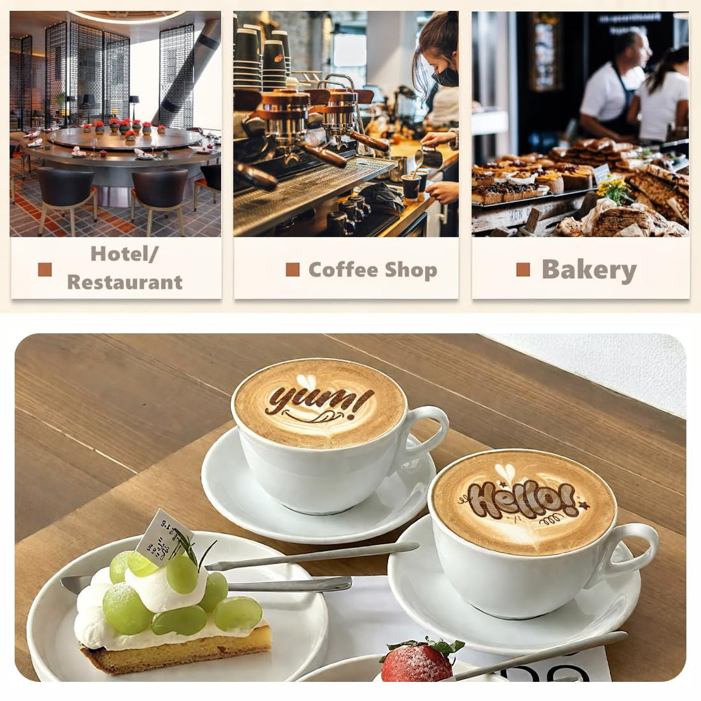 🍃Limited-Time Offer🔥EVEBOT Creative PrintPen Handheld Coffee Latte Macaron Cookie Cocktail Surface Coloring Tool DIY Design, Birthday Gifts