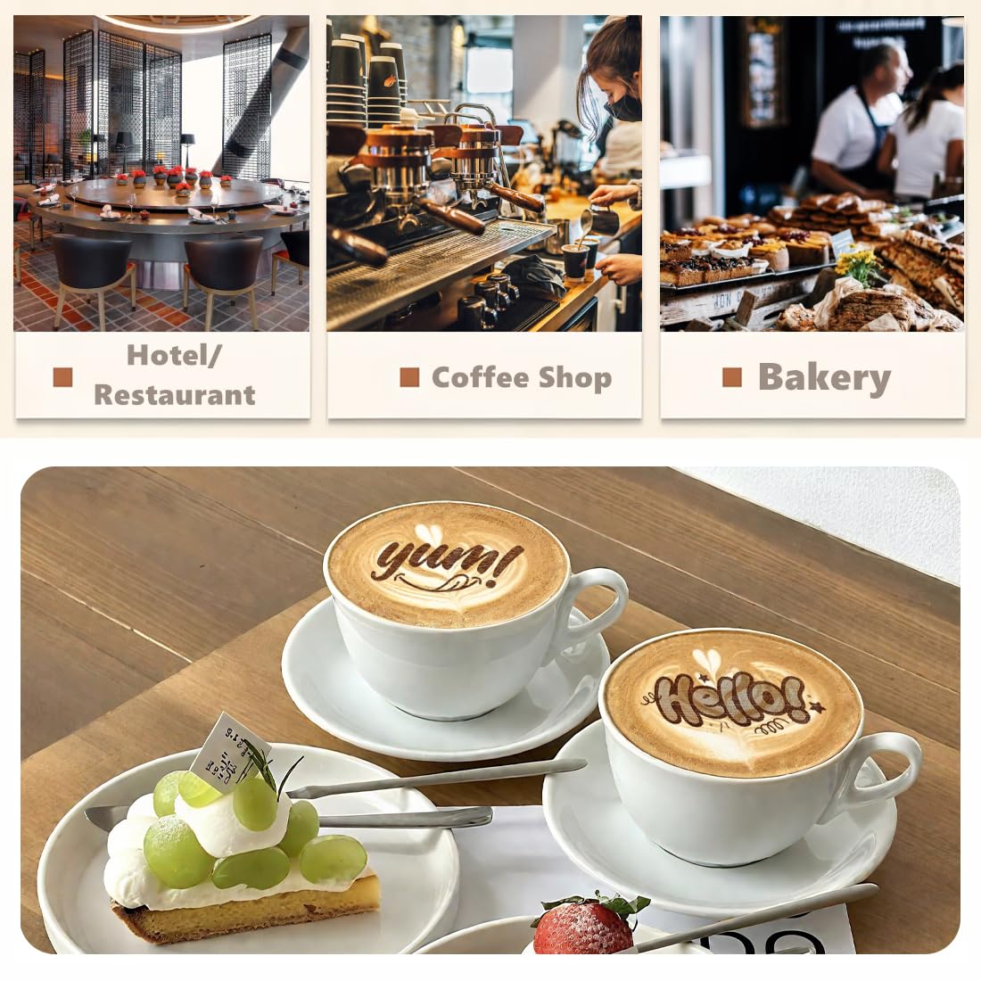 🍃Limited-Time Offer🔥EVEBOT Creative PrintPen Handheld Coffee Latte Macaron Cookie Cocktail Surface Coloring Tool DIY Design, Birthday Gifts