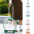 Pet carrier trolley case with wheels