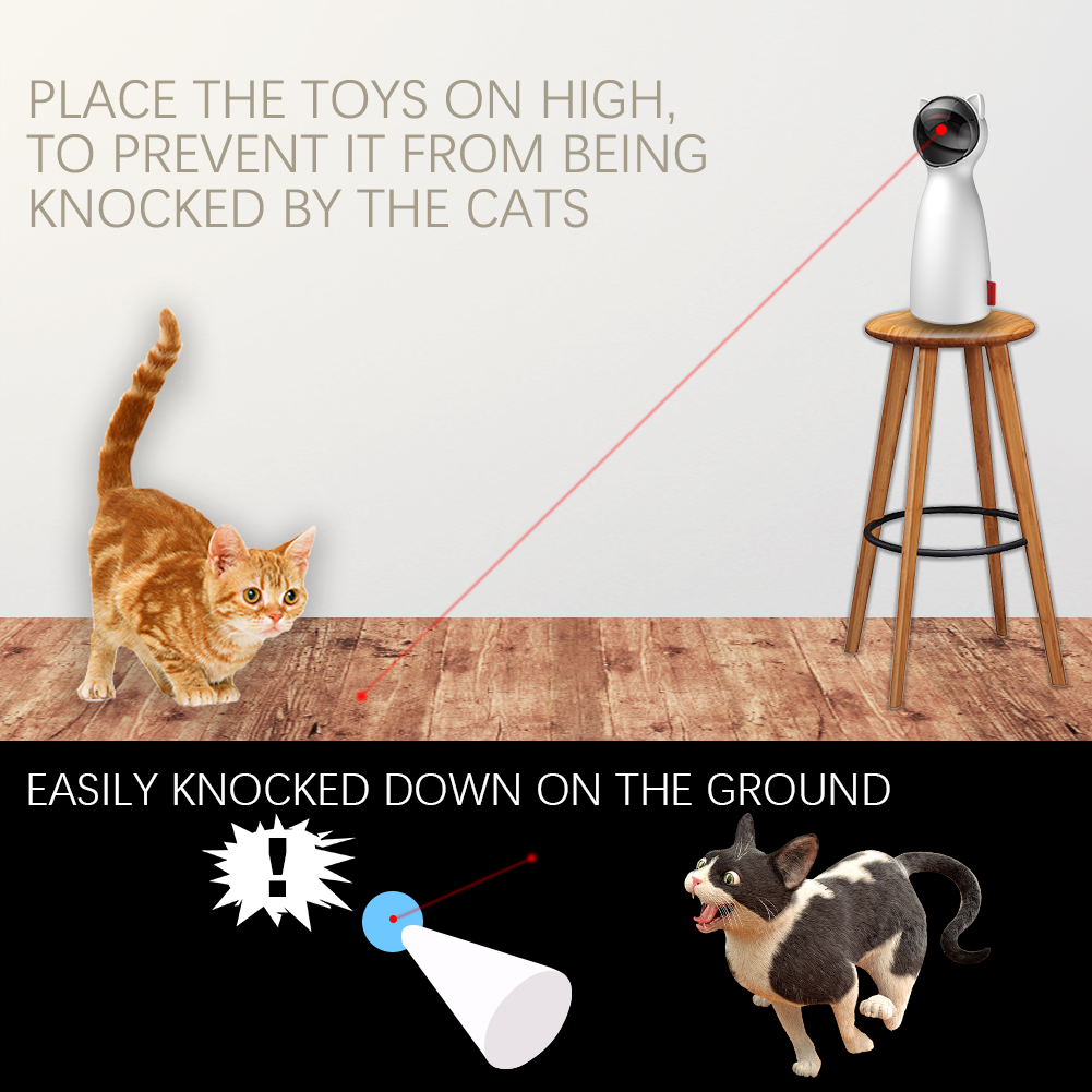 LED Laser Interactive Smart Cat Toy