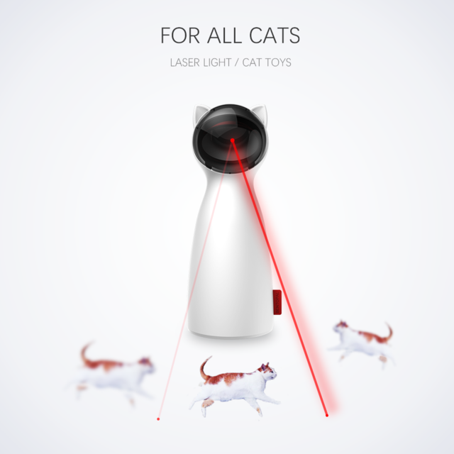 LED Laser Interactive Smart Cat Toy