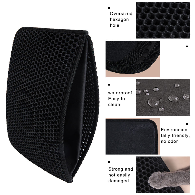 Waterproof EVA Double-layer Cat Litter Mat