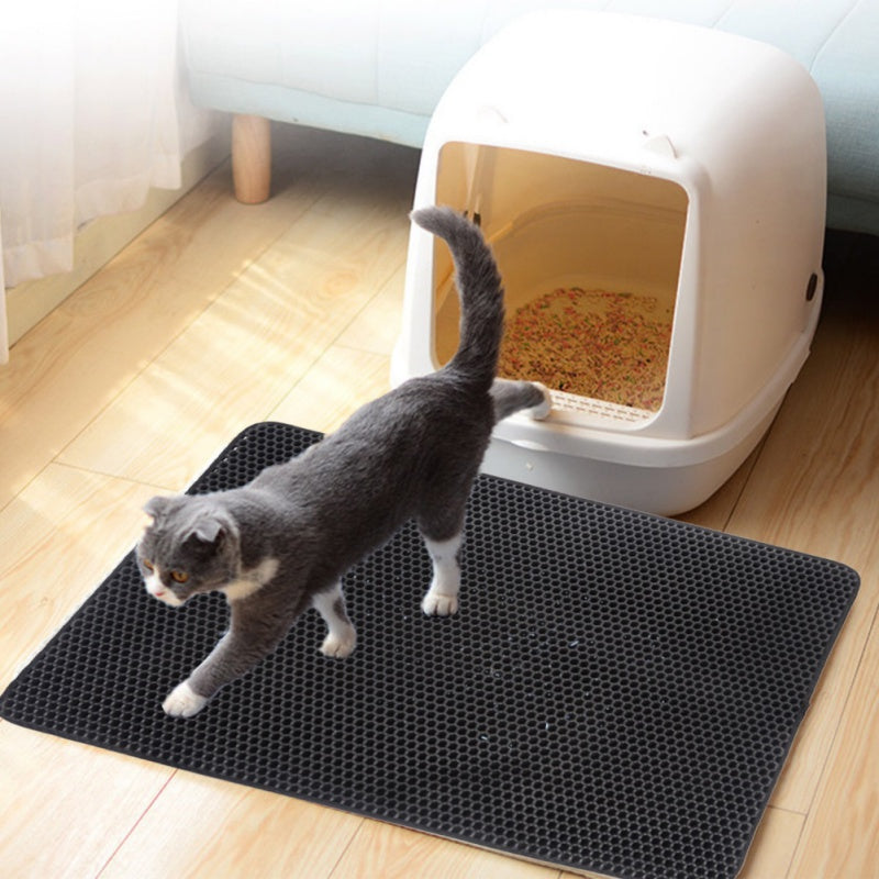 Waterproof EVA Double-layer Cat Litter Mat