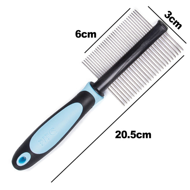 Pet Double-sided Deshedding Brush