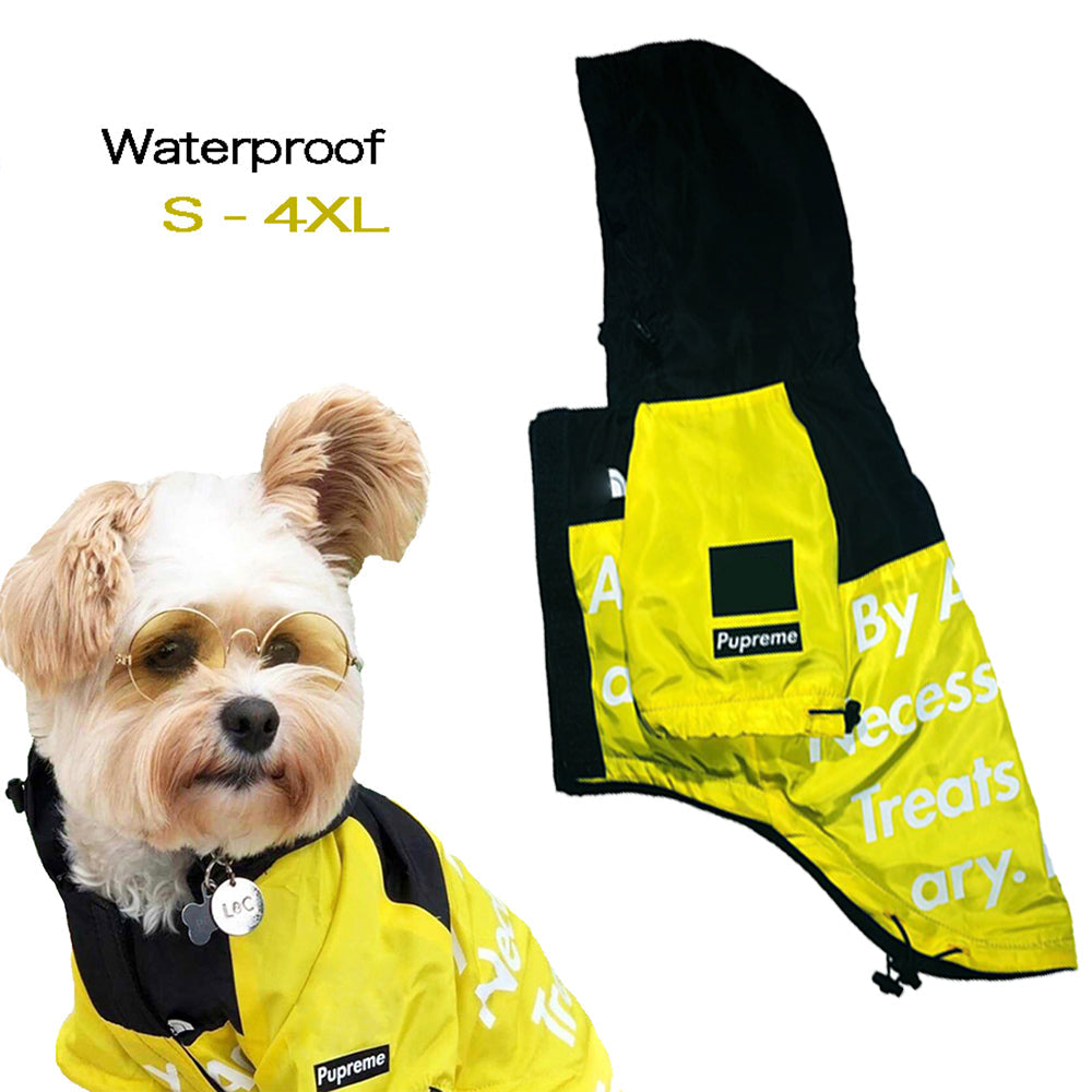 Dog Windproof Letter Hoodie