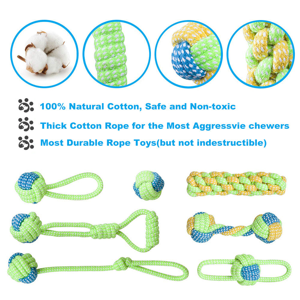 Mini Dog Interactive Cotton Rope