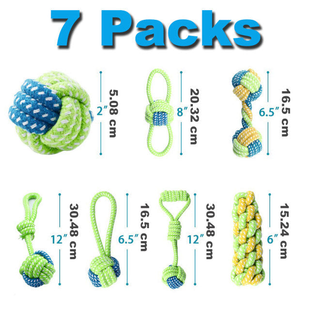 Mini Dog Interactive Cotton Rope