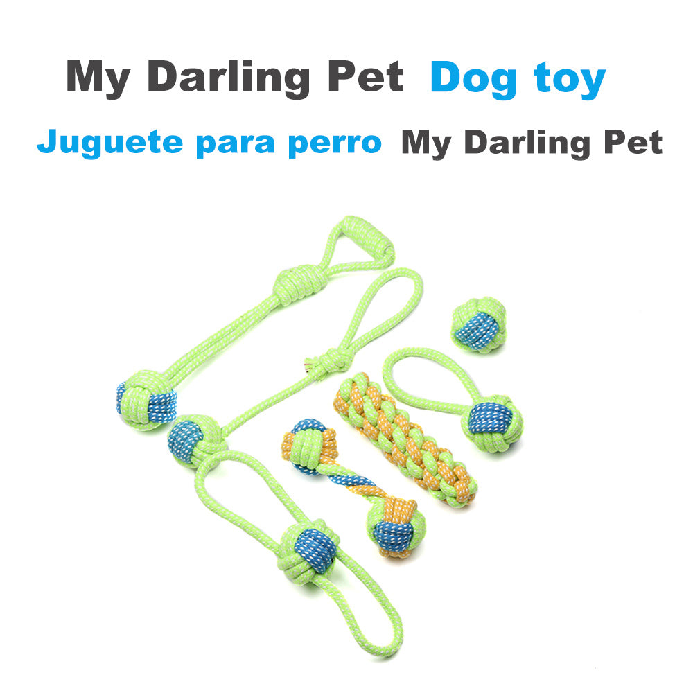 Mini Dog Interactive Cotton Rope