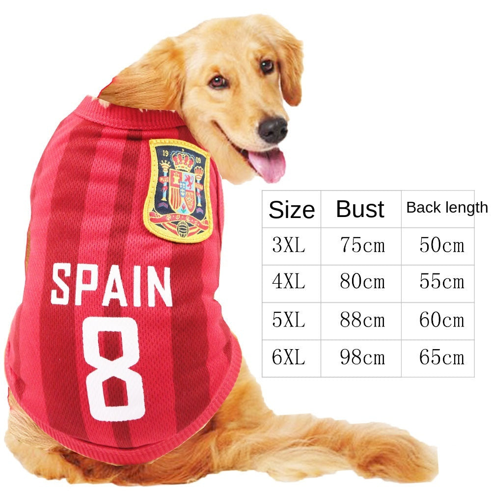 Pet Football Basketball Uniform