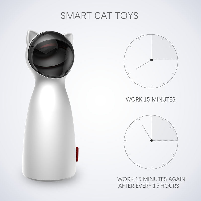 LED Laser Interactive Smart Cat Toy
