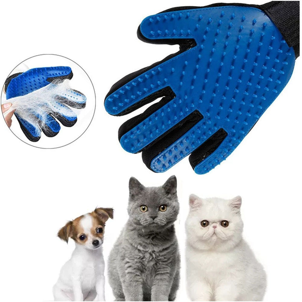 Pet Grooming Glove Brush