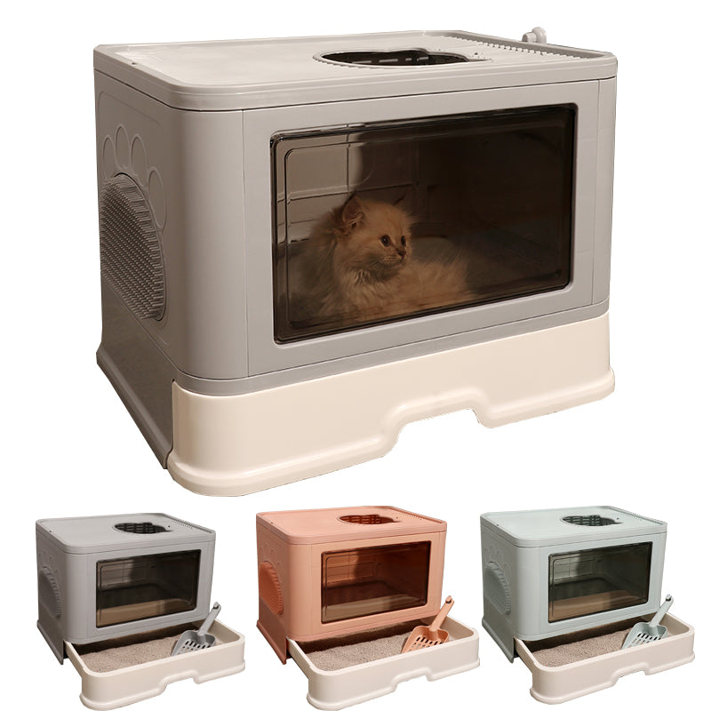 Fully Enclosed Cat Toilet