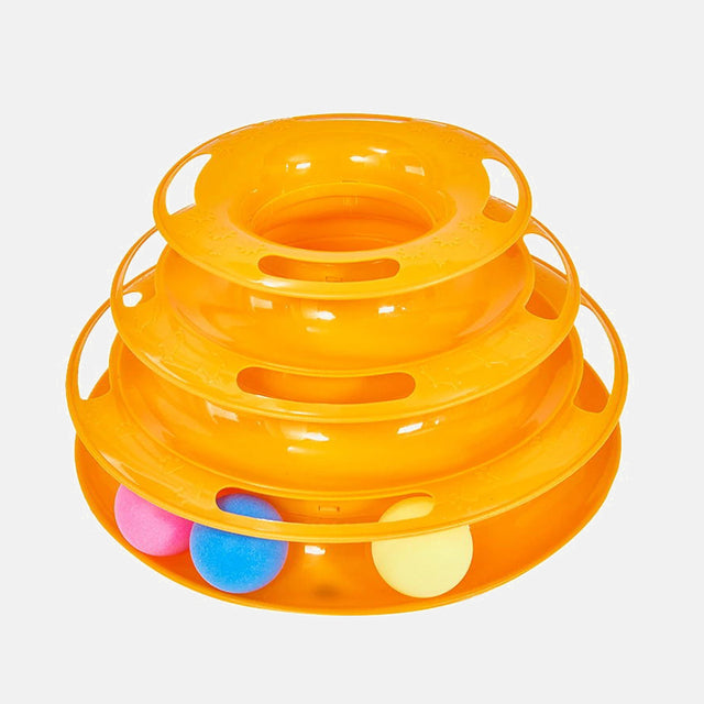 3 Layers Track Turntable Balls Toy