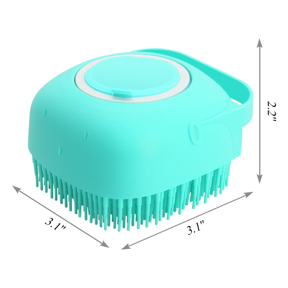 Bath Shampoo Massage Pet Brush
