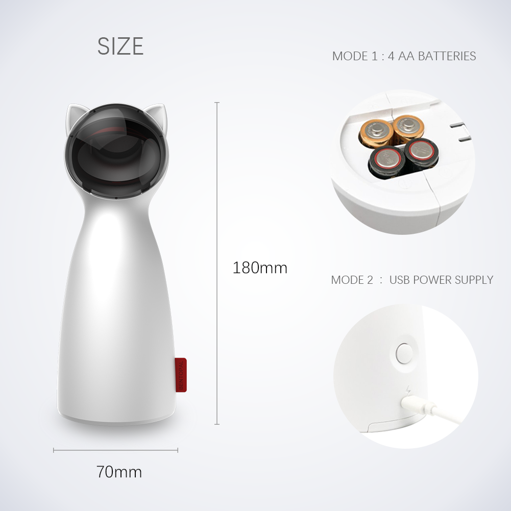 LED Laser Interactive Smart Cat Toy